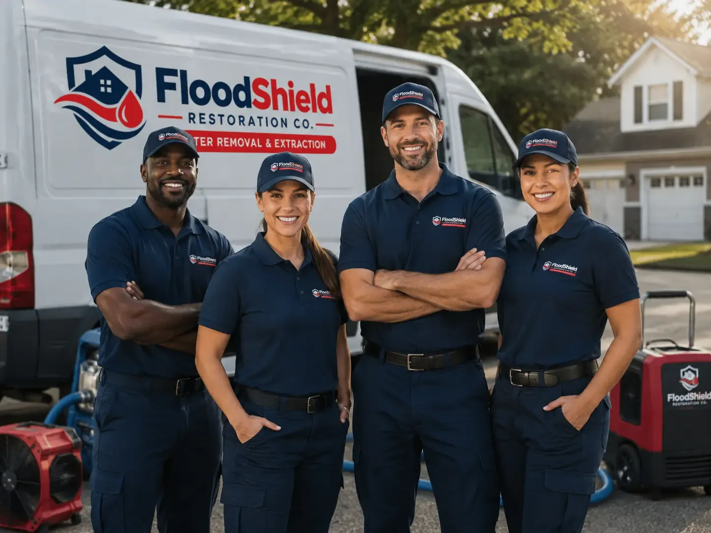 Flood Damage Restoration company in New Concord, OH